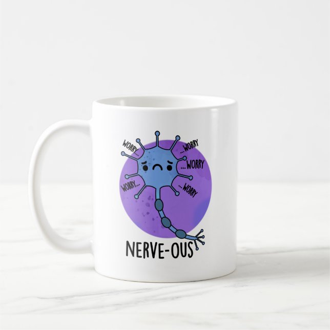Nervenkitzel Nervenklopfen Kaffeetasse (Links)