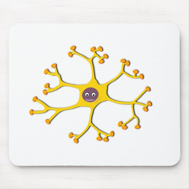 Nervenzelle Neuron Mousepad (Vorne)
