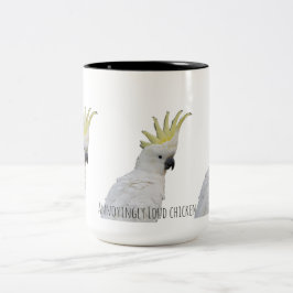 Nervigant laute Henne Zweifarbige Tasse