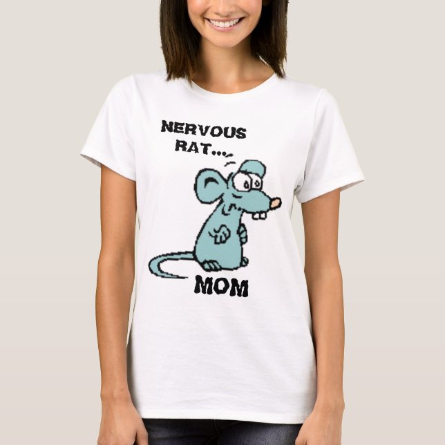 NERVÖSE RATTE…, MAMA LUSTIG T-Shirt (Vorderseite)