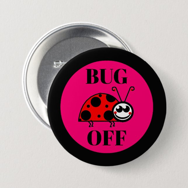 Nervtöter-Kühlschrankknopf Button (Vorne & Hinten)