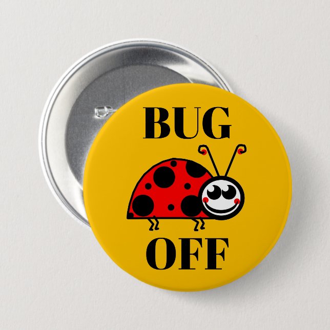 Nervtöter-Kühlschrankknopf Button (Vorne & Hinten)