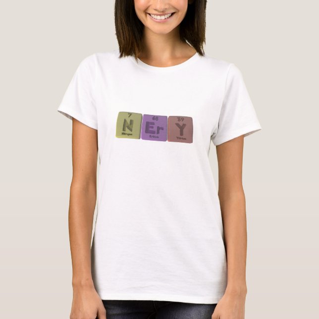 Nery als Stickstofferbium-Yttrium T-Shirt (Vorderseite)