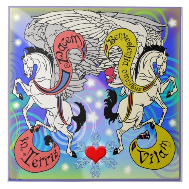 Nerz Holidaze Pegasus Fliese aufrecht (Vorderseite)