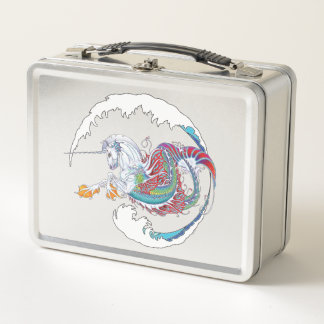 Nerz-Koch Hippicorn Metallmittagessen-Kasten 2017 Metall Brotdose