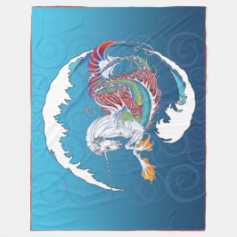 Nerz-Nest Hippicorn Fleece Decke 2017 groß