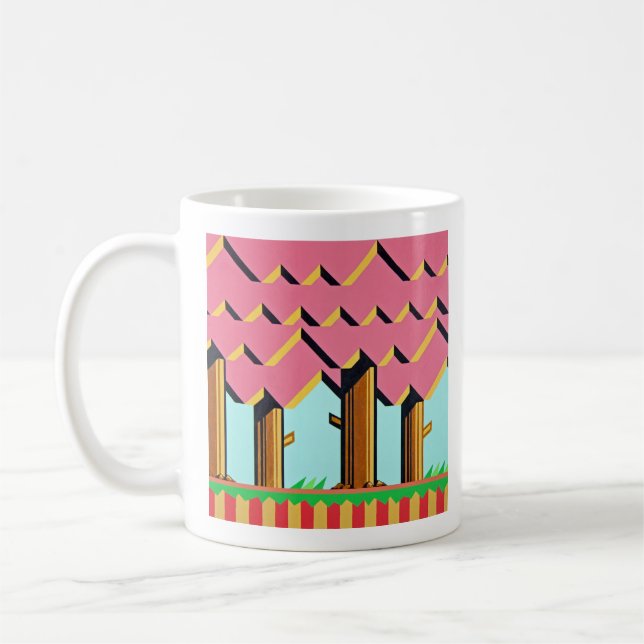 NES - Abenteuer-Insel Kaffeetasse (Links)
