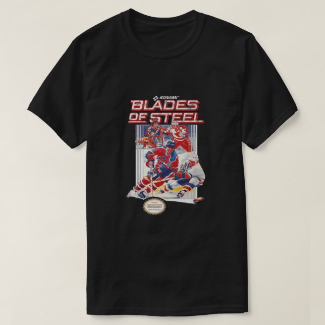 NES Blades of Steel Classic T-Shirt (Design vorne)