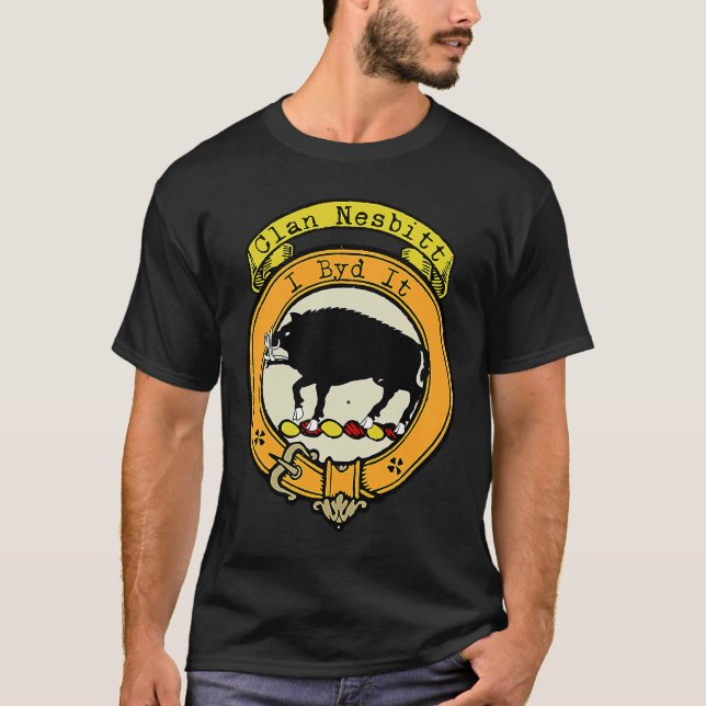 Nesbitt Clan Scottish Wappen 1 T-Shirt (Vorderseite)