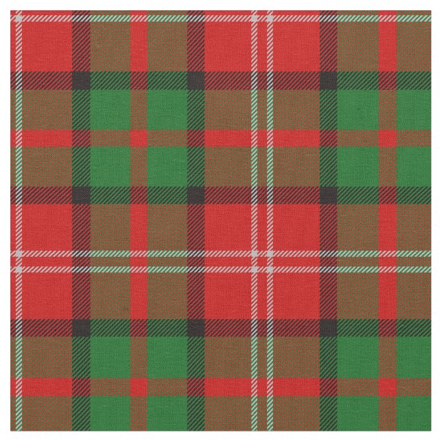 Nesbitt Tartan Print Stoff (Nahaufnahme)