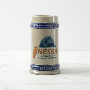 NESRA kundenspezifischer Stein - Logo mit Geschöp Bierglas