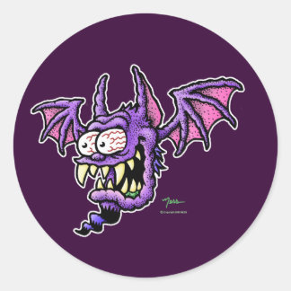 NESSBAT RUNDER AUFKLEBER