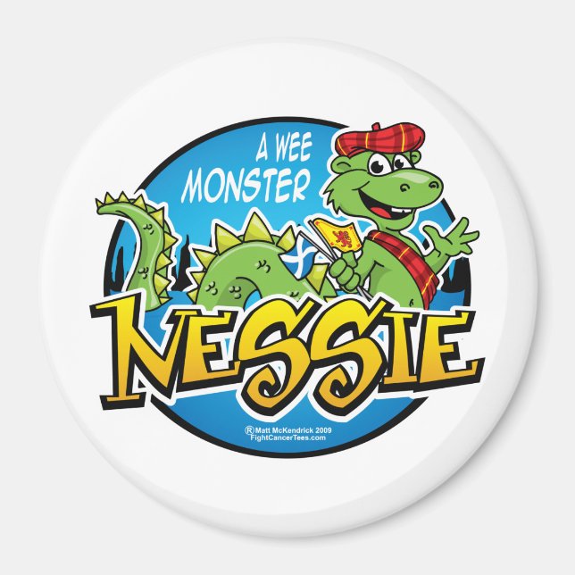 Nessie: Ein wahres Monster Magnet (Vorne)