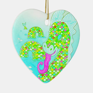 Nessie Keramik Ornament