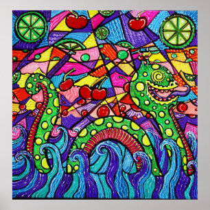 Nessie Lieben Cherry Limeade Poster
