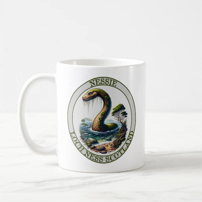 Nessie Loch Ness Scotland Kaffeetasse (Links)