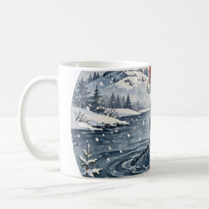 Nessie Santa Weihnachts-Kaffeetasse Kaffeetasse