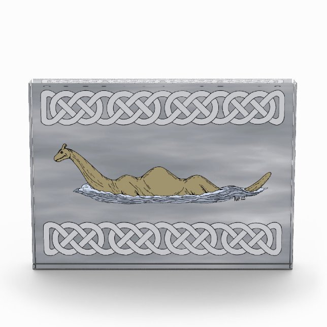 Nessie the Loch Ness Monster Fotoblock (Vorderseite)