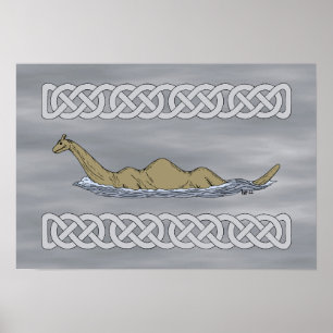 Nessie the Loch Ness Monster Poster