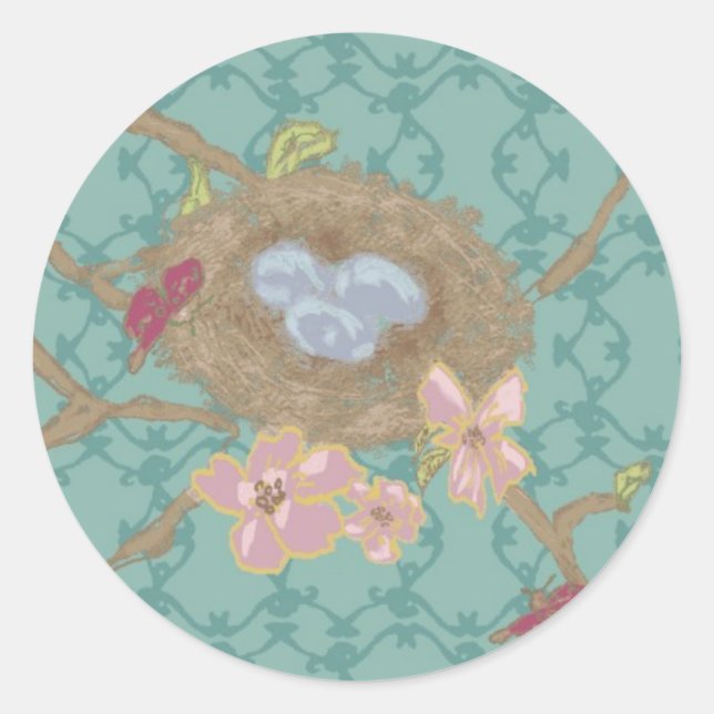 Nest Aufkleber von Bari J. (Vorderseite)