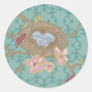 Nest Aufkleber von Bari J.