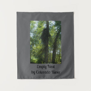 Nest by a River Tapestry Wandteppich