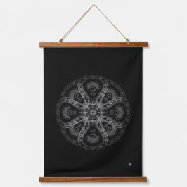 Nest der Alien 8 Mäuse - Muster Wandteppich Mit Holzrahmen