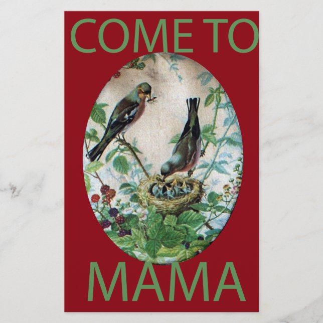 Nest der Freude: Liebe des jungen Geistes in der F Briefpapier (Vorderseite)