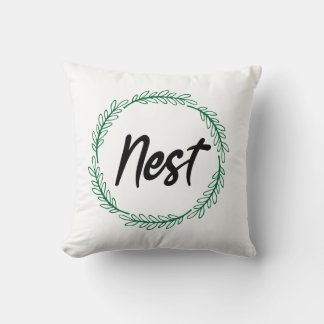 Nest Green Kreath Kissen