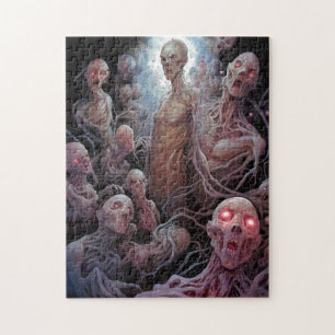 Nest of Untot Zombies Horror Art Puzzle