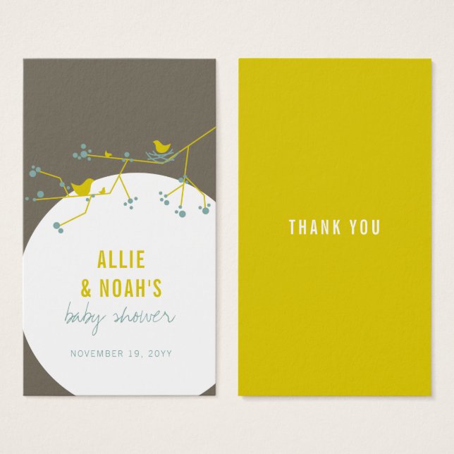 Nesting Bird Family Baby Shooting DIY Gevor Gesche (Vorne & Hinten)