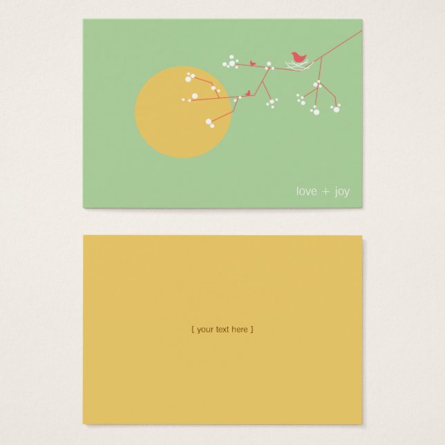 Nesting Bird Family Baby Shooting DIY Gevor Gesche (Vorne & Hinten)