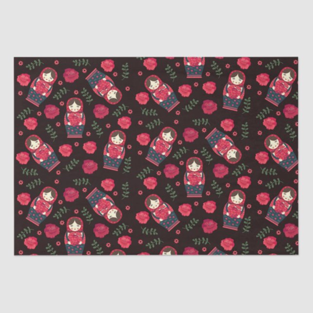 Nesting Dolls Seidenpapier (Vorderseite)