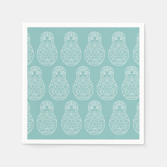 Nesting Dolls Serviette (Vorderseite)