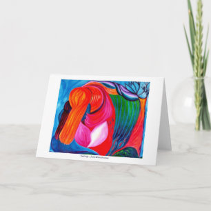 Nesting GREETING CARD Karte