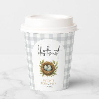Nesting Party Bless the Nest Baby Shooter Pappbecher