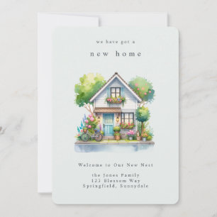 Nestled Haven New Zuhause Greeting Card Feiertagskarte