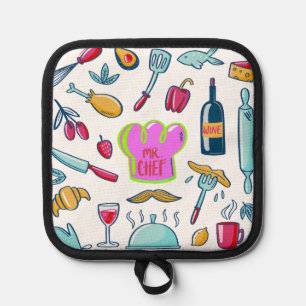 Nestled Nook Oven Pot Holder Topflappen