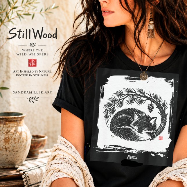 NESTLED • StillWood • Fuchs T-Shirt (Von Creator hochgeladen)