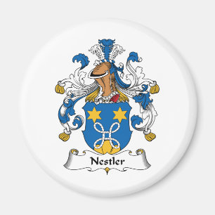Nestler Familienwappen Magnet
