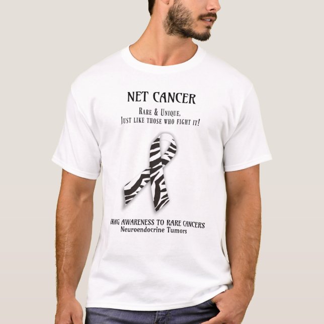 NET Seltenes Shirt Neuroendokriner Tumor (Vorderseite)