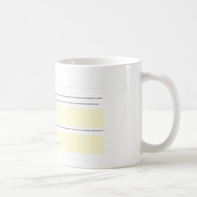 .NET Server-Fehler Kaffeetasse (Rechts)