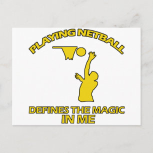 Netball-DESIGNS Postkarte