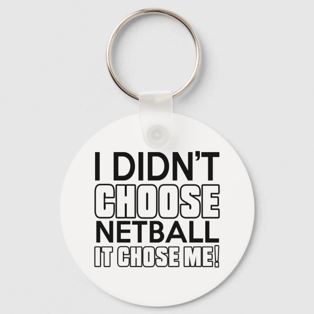 NETBALL-DESIGNS SCHLÜSSELANHÄNGER (Vorderseite)
