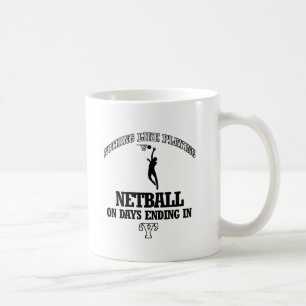 NETBALL-Entwürfe Tasse