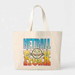 Netball-Freaky Freak Jumbo Stoffbeutel