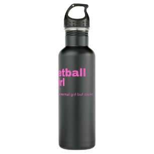 Netball Girl - Netball Edelstahlflasche