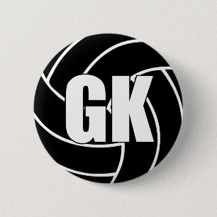 Netball Goal Keeper GK Button