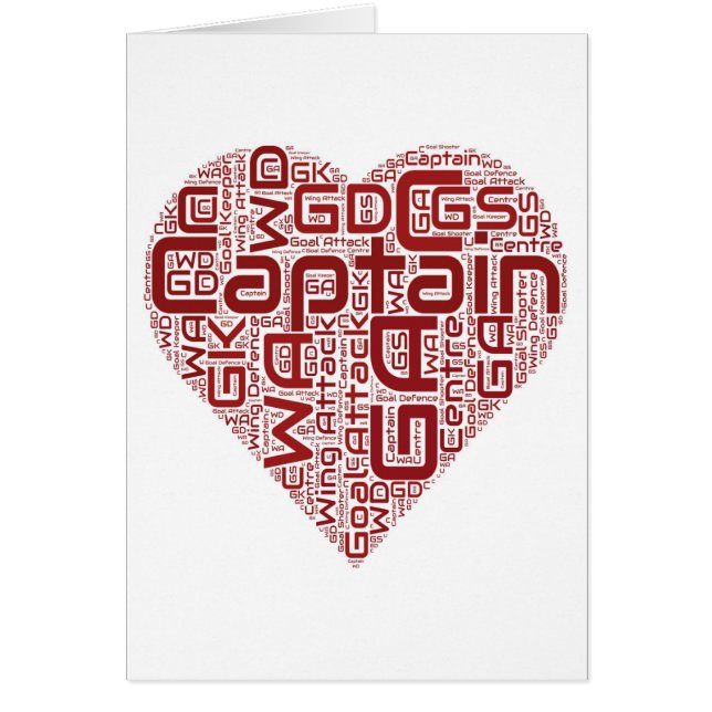 Netball-Positions-Herz-Entwurf (Vorne)