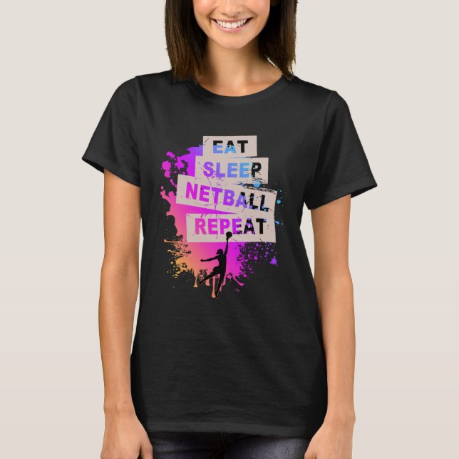 Netball T-Shirt (Vorderseite)